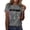 Z33-Grey, variant on FUZHIQ Women's Halloween Graphic Short Sleeve T Shirt Casual Comfortable Tee For Fall Party Daily Wear Printed Top