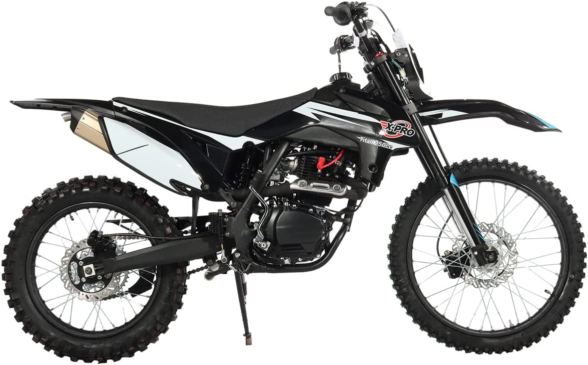 X-Pro Titan 250cc Dirt Bike with LED light Zongshen Engine Pit