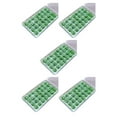 thumbnail image 1 of Redempat 28pack/lot Easy To And Realistic Detail Flower Cluster Model With Static Grasses Tufts Suitable Lily white 5Set, 1 of 6