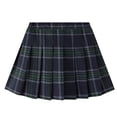 thumbnail image 5 of Girls School Uniform Skirts Elastic Waist Pleated Skirts Girl School Clothes Plaid Skirts for Girls Uniform Size 2-12 Years, 5 of 5