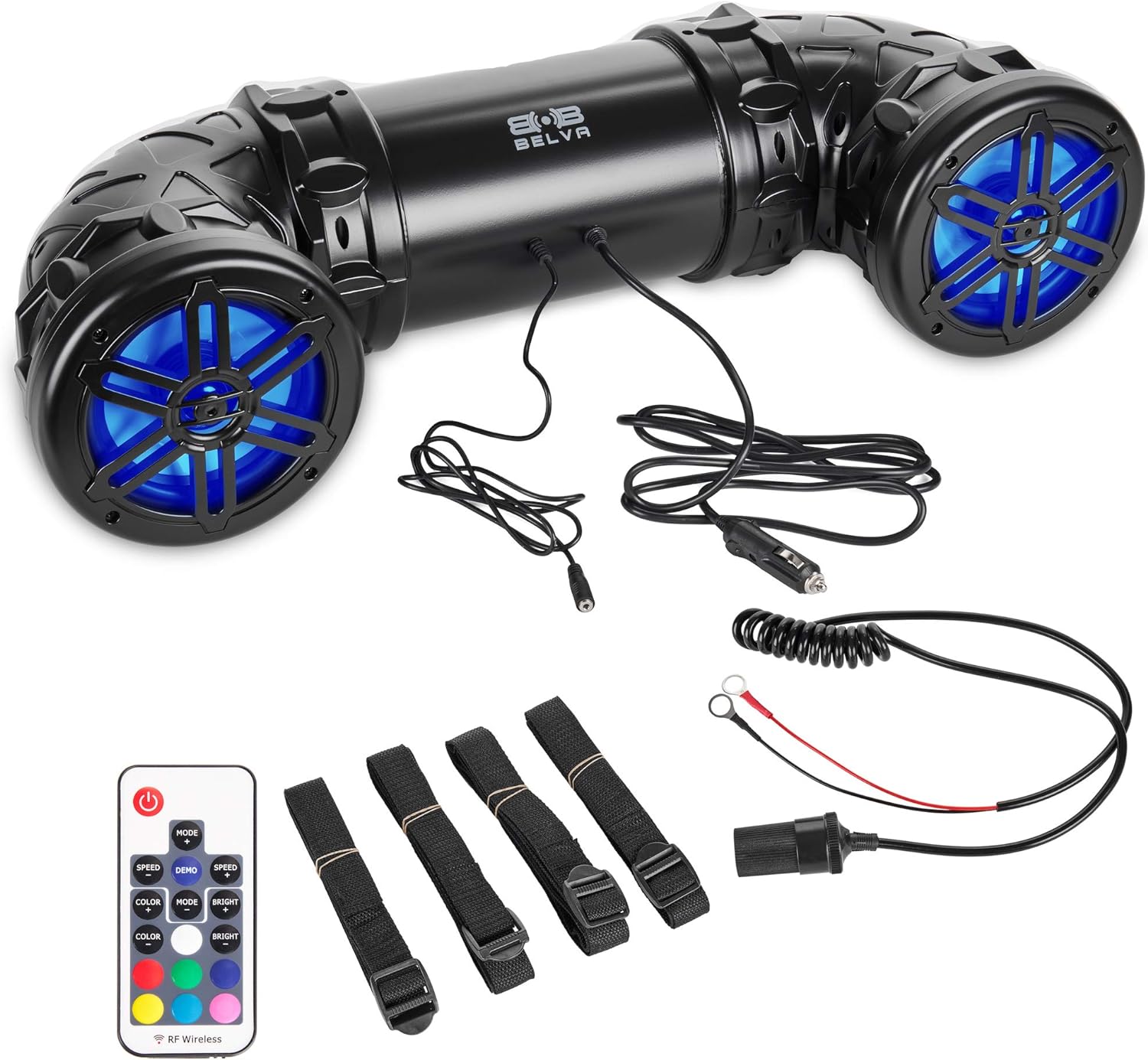 Belva BPS6RGB Bluetooth ATV, UTV, Powersport Sound Bar System