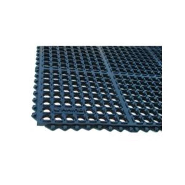 DrainX 2 x 3 ft. Interlocking Rubber Drain Thru Mats, Black Walmart