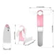 thumbnail image 2 of Mini ventilador de mano para exteriores, senderismo, camping, USB, recargable, portátil, plegable, eléctrico, color rosa AweSitey HA6945-02B, 2 of 6
