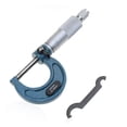 thumbnail image 2 of Range 0-25mm Accuracy 0.01mm Outside Micrometer Caliper Precision Measuring Tool With Box ,Easy to Use, 2 of 6