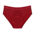 thumbnail image 2 of B91xZ sous-Vêtements en Dentelle pour Femmes Culotte Extensible en Microfibre, Rouge 3TG, 2 of 3