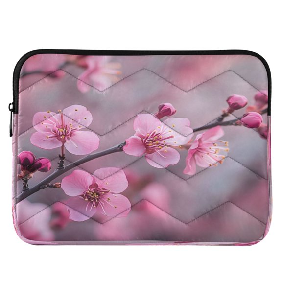 ALAZA Cherry Flowers Pattern Laptop Sleeve Case for 13-14 Inch Computer Cover Bag Medium