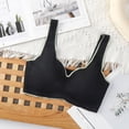 thumbnail image 5 of BaoFuBaoMei Pull on Bras for Women Plus Size Wide Strap Wireless Bra V Neck Seamless Brassiere Soft Support Breathable Bralette, 5 of 5