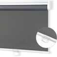 thumbnail image 1 of LUCKUP Cordless Roller Shades for Windows, Blackout Roller Blinds with UV Protection Thermal Insulated and Privacy, 34" W x 72" L, Dark Grey, 1 of 7