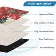 thumbnail image 3 of FORMRS 15"-15.6" Laptop Sleeve Protective Case Soft Carrying Quilted Computer Bag Cover, Christmas Poinsettia, 3 of 7