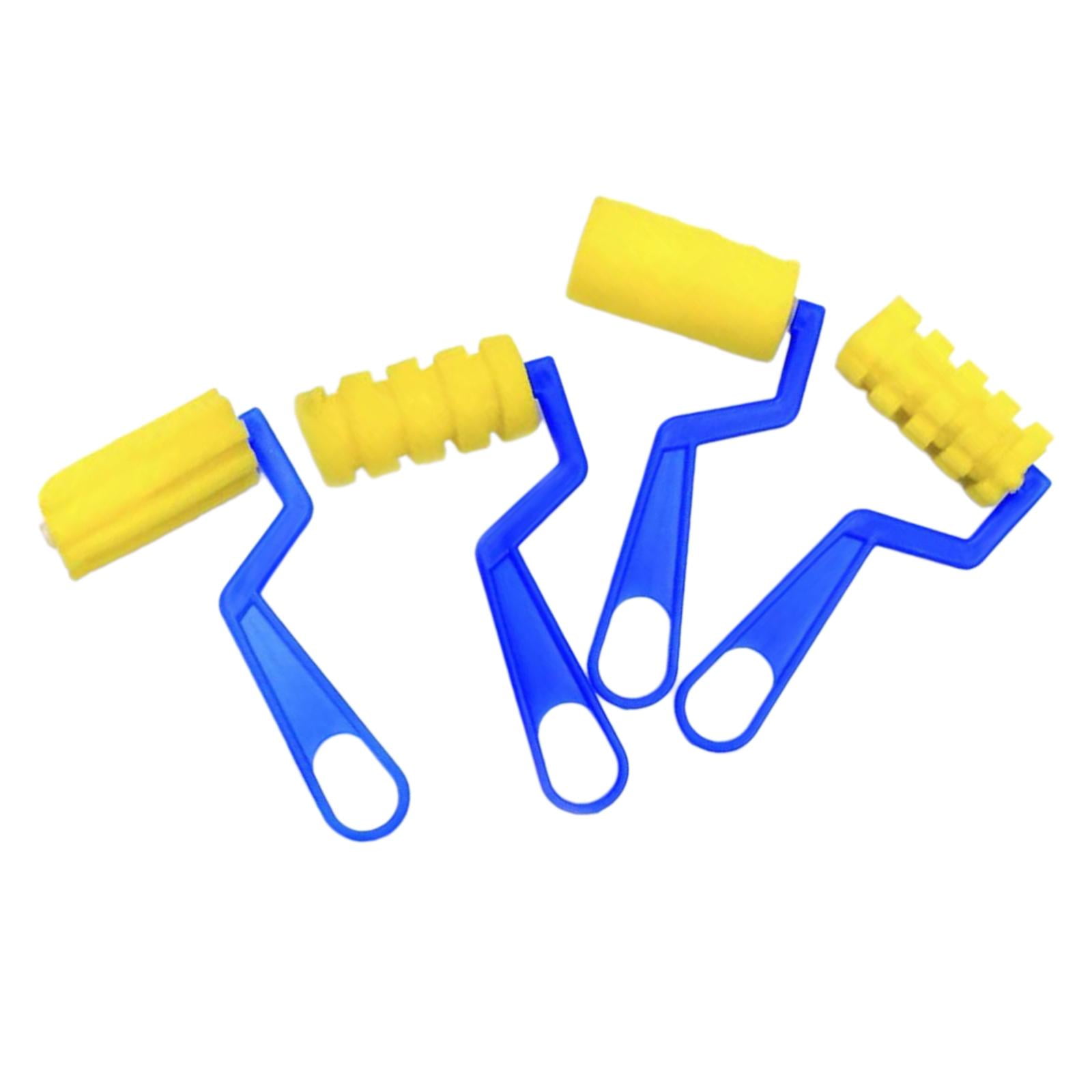 4Pcs Painting Roller Brushes Foam Brushes for Painting Foam Brushes for