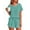 Mg, variant on Ekouaer Women's Pajama Set Ruffle Sleeves Top and Short Soft 2 Piece Loungewear Set