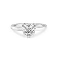 thumbnail image 3 of 3 Carat IGI Certified Heart Shape Lab Grown Diamond Engagement Ring | 14K White Gold | Mystic Secret Halo Lab Diamond Ring | FG-VS1-VS2 Quality Friendly Diamonds, 3 of 4