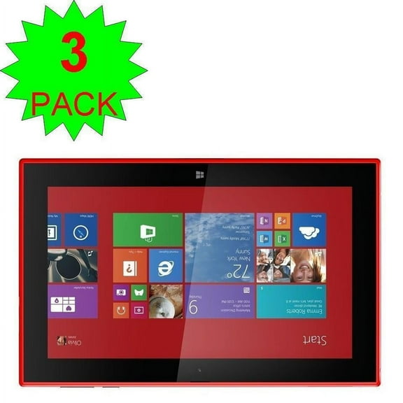 [3-Pack] For Nokia Lumia 2520 - SuperGuardZ Ultra Clear Screen Protector [Anti-Scratch, Anti-Bubble]   LED Stylus Pen