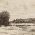 thumbnail image 3 of My Texas House Landscape Pencil Skt Framed Art 36x28, 3 of 6