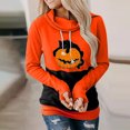 thumbnail image 2 of Sudadera Para Mujer Sudaderas Con Cuello Redondo Moda Casual Festival Impreso Blusa de Manga Larga Sudadera Con Capucha Tops Sweatershirt Odeerbi  ODB130769, 2 of 5