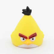 YELLOW BIRD - Angry Birds KNOCK ON WOOD Rubber Replacement Part Piece Vintage