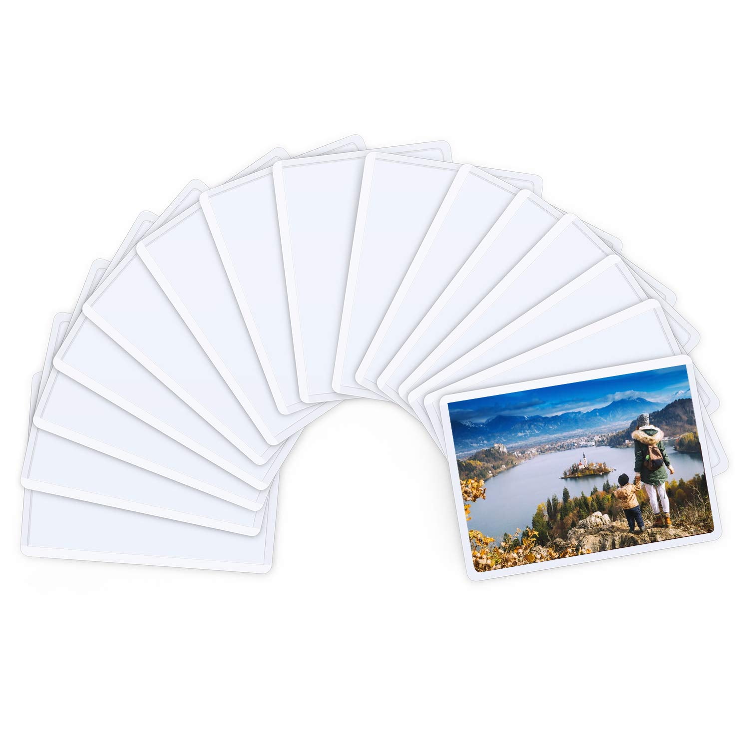 Magicfly Magnetic Picture Frame 2 5 X 3 5 Inches Magnetic Photo Frames For Refrigerator Fridge Photo Frames For Fridge Office Cabinet Locker Pack Of 15 White Walmart Com Walmart Com