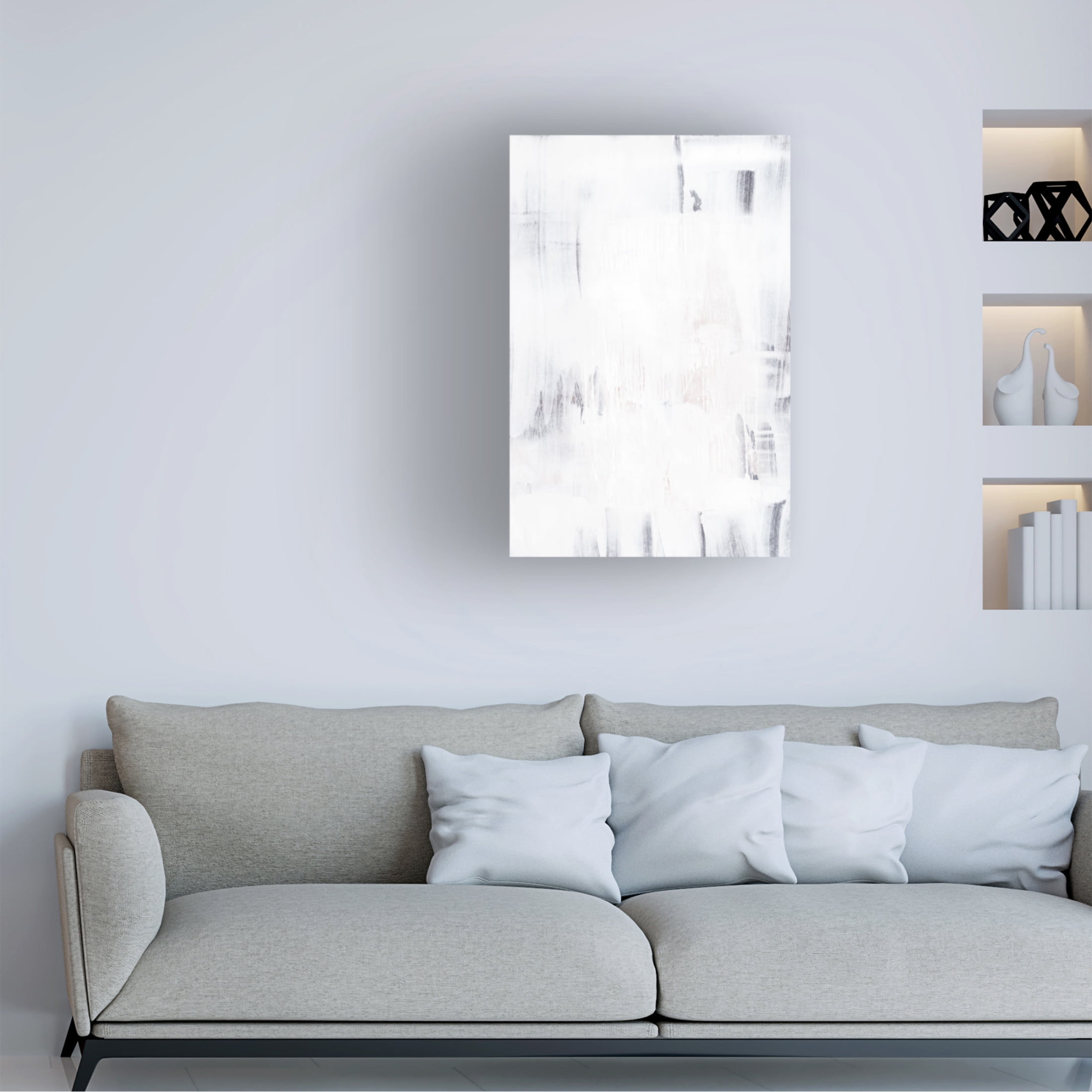 Trademark Fine Art uplusmestudio Acrylic Texture Canvas Wall Art