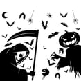 thumbnail image 4 of Window Sticker Scary Creepy Glass Window Decal Double Sided Window, 4 of 8