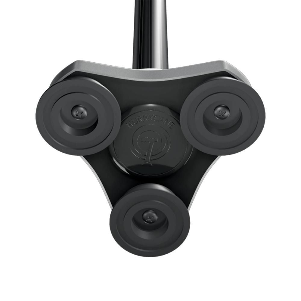 Canne pliante HurryCane édition Freedom avec poignée en T, noir La canne la plus vendue aux États-Unis