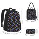 thumbnail image 2 of Fotbe Whales In Space Set Escolar 3 en 1 para Niños - Mochila Duradera con Lonchera Aislante y Estuche para Lápices - Mochila Escolar para Niños y Niñas, 2 of 7