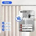 thumbnail image 4 of Tringle de Rideau de Douche - Tringle de Rideau de Douche à Ressort à Tension Réglable en Acier Inoxydable de Qualité Supérieure - Antidérapante Sans Perçage Sans Rouille pour Salle de Bain, 4 of 7
