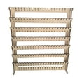 thumbnail image 2 of Organizador de Joyas Soporte para Pendientes Estante Expositor de Madera Almacenamiento con Base Estable Y Gran Capacidad Adecuado para Dormitorio Toc, 2 of 9