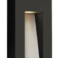 thumbnail image 2 of 2 Light Medium Outdoor Wall Lantern In Modern Style 6 Inches Wide By 16.25 Inches High-Satin Black Finish-Incandescent Lamping Type Hinkley Lighting, 2 of 4