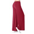 thumbnail image 4 of Antinious Wide Leg Yoga Pants for Women Loose Breathable Solid Plus Size Sweatpants,M,, 4 of 5