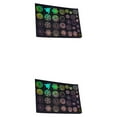 thumbnail image 2 of Billuyoard Pegatinas transparentes con múltiples patrones, hermosas calcomanías para diario, regalo duradero, Kits de álbumes de recortes para Type7 NO7, 2 of 6
