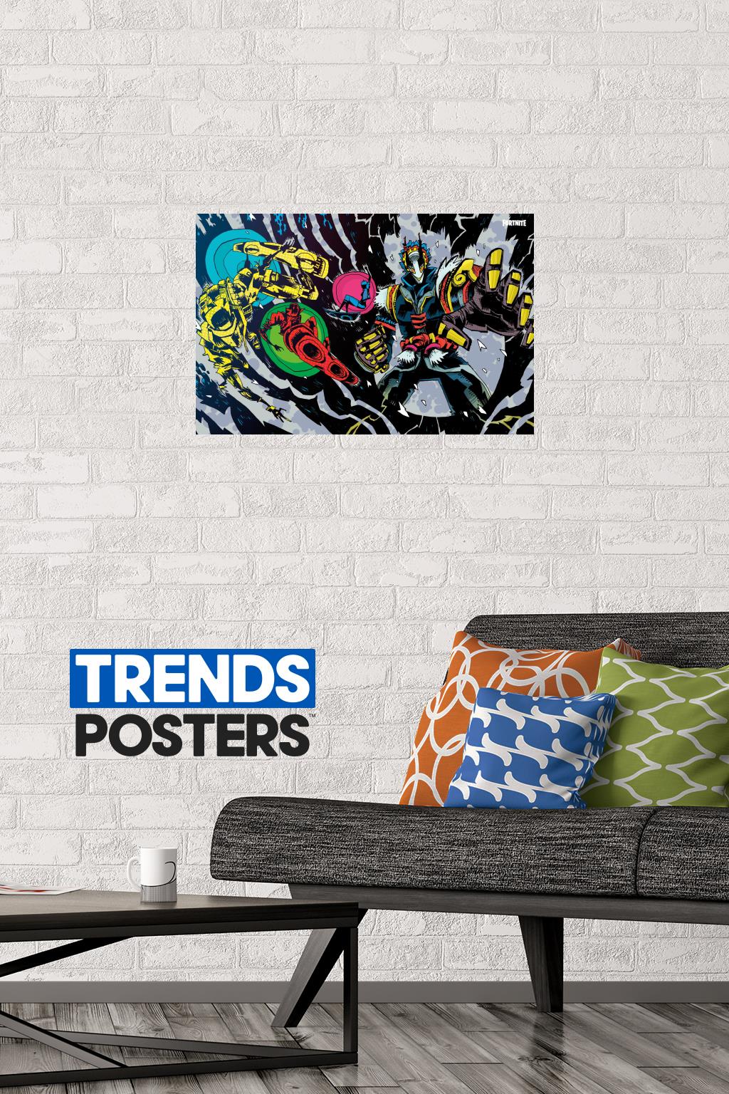 Fortnite - Jim Mahfood Reach Wall Poster, 14.725" x 22.375"