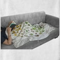 thumbnail image 6 of Vegan Soft Flannel Fleece Throw Blanket, Fruit and Vegetables Color Wheel with Foods Nutrition and Healthy Eating Concept, Cozy Plush for Indoor and Outdoor Use, 50" x 70", Multicolor, by Ambesonne, 6 of 6