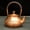 6-china knot, variant on Wollet Antique Pure Copper Pot, Copper Pot, Handmade Tea Pot, Boiling Water Pot, Kung Fu Tea Set