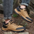 thumbnail image 4 of LASUDRAA Mens Hiking Shoes Waterproof Non-Slip Outdoor Trekking Trailing Boots for Camping Climbing, 4 of 8