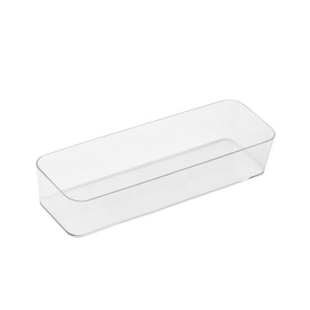

Clear Plastic Storage Bins Space Saving Clothes Organizer For Scarves Socks Bras