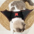 thumbnail image 4 of Pet Batwing Costume for Cats and Dogs, Halloween Cosplay Dress-Up Set, Cute Bat Wings Outfit for Small to Medium Pets, Fun Spooky Pet Party Costume and Halloween Accessories, 4 of 6