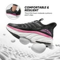 thumbnail image 2 of Women's Slip On Walking Shoes Running Comfortable Tennis Breathable Non Slip Athletic Gym Workout Cross Training Sneakers, 2 of 8