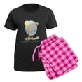 thumbnail image 5 of CafePress - Camels Rock Women's Dark Pajamas - Women's Short Sleeve Print T-Shirt and Pants Dark Cotton Pajama Set, 5 of 7