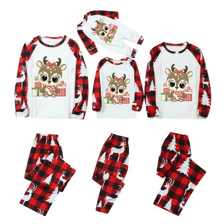 

Christmas Pajamas for Family Green Matching Christmas Pajamas for Family and Couples
