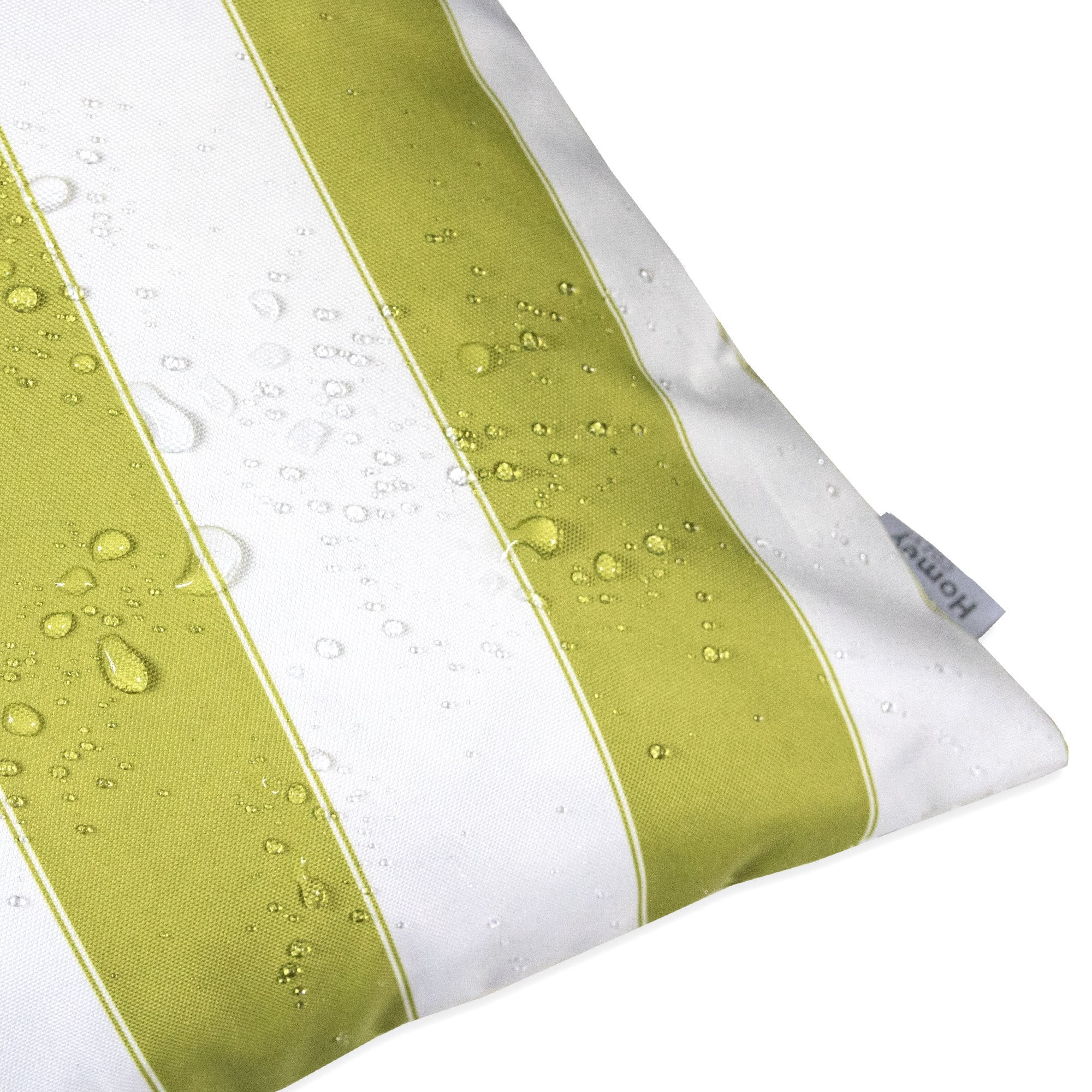 Bailey Lime Square Outdoor Throw Pillow