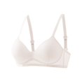 thumbnail image 3 of MEICHEN Womens Cozy Breathable Underwear Fashion Solid Push Up No Underwire Tshirt Bras Seamless Full Coverage Bralettes, 3 of 4