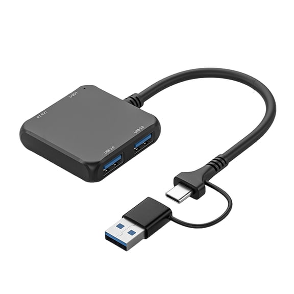 USB USB C Splitter (4 in 1) USB C Splitter USB C to 2xUSB2.0 1xUSB3.0 1xType C Extender Docking Station for Laptop PC Tablets