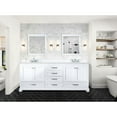 thumbnail image 3 of Double Bath Vanity 80" X 22" - White Quartz Top, 30" Mirrors, Soft Close, To Damage And Stains 80 In. W 22 D 30 Daily Use, 3 of 6