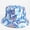 Sky Blue, variant on Reversible Camouflage Bucket Hat for Men and Women - Breathable Cotton Twill Sun Hat with Sweatband for Outdoor Activities