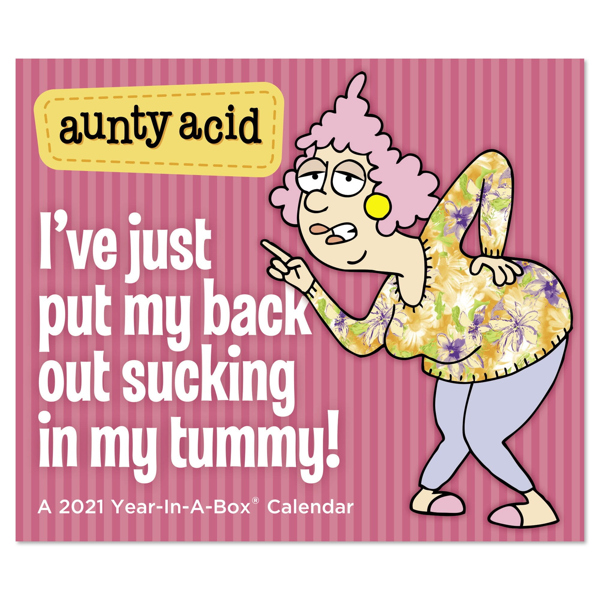Mead Aunty Acid YearInABox Calendar Calendars
