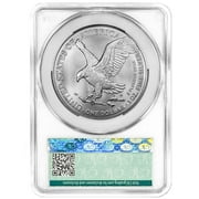 2025 $1 American Silver Eagle CACG MS69 First Delivery