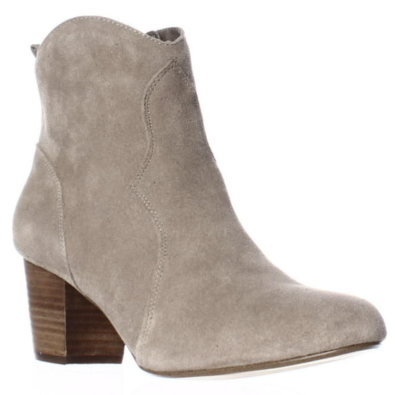 Womens Steve Madden Hipstr Western Ankle Boots - Taupe