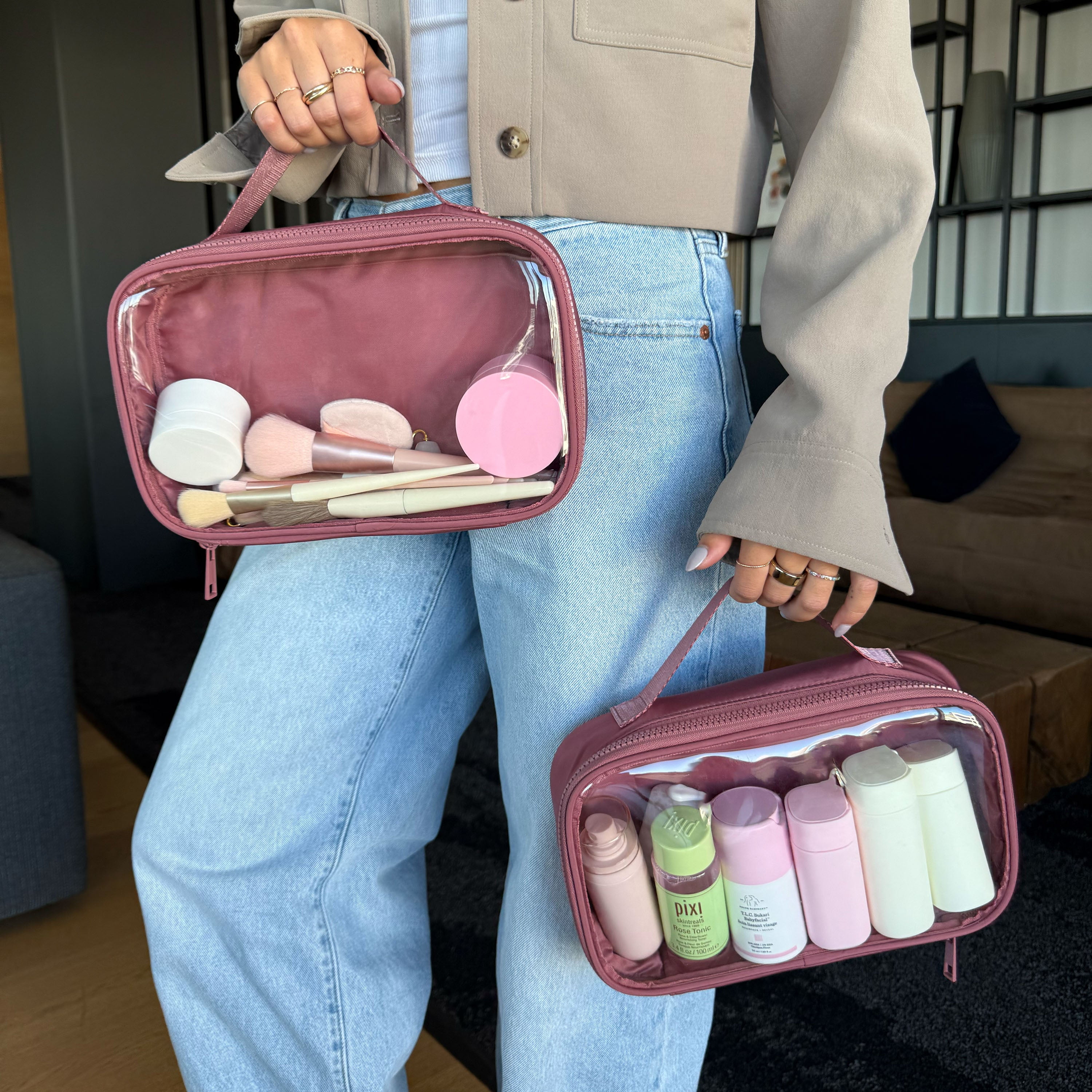 Mine, Detachable Toiletry Case, Blush - Walmart.ca