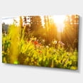 thumbnail image 2 of Prairie Verte avec Fleurs d'Été - Grande Toile Murale, 2 of 3