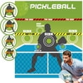 thumbnail image 4 of Pickleball Training Mat with Target Stickers, Pickleball Wall Training Accessories - Includes 1 Large Mat (28x32in), 2 Round Targets (4.7x4.7in), 2 Small Targets (2.8x2.8in); For Skill Improvement, I, 4 of 5